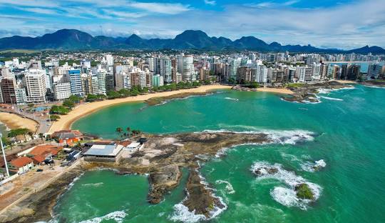 Vista aérea de Guarapari